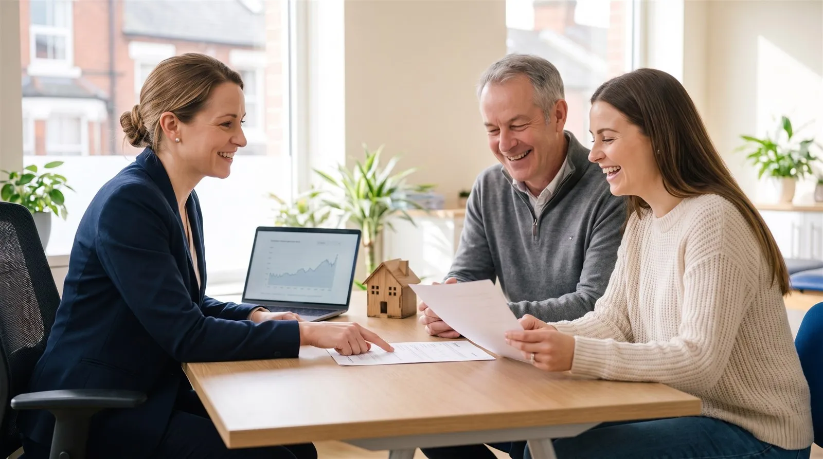 Sample website design for Brightpath Mortgages, a fictional mortgage brokers business